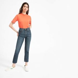 Everlane Straight Leg Cheeky Ankle Jean in Indigo